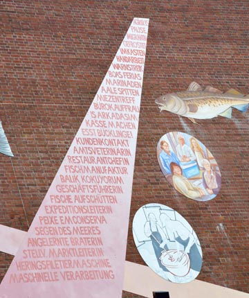 FrauenFreiluftGalerie Frauen in Fischindustrie